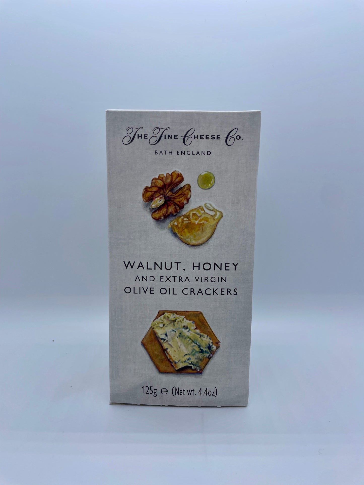 Walnoot, honing, olijfolie crackers - The Fine Cheese Company